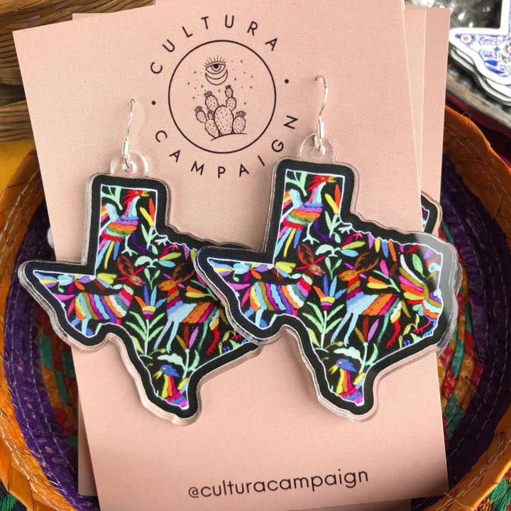 Texas Ohrschmuck für den Großhandel von Cultura Campaign