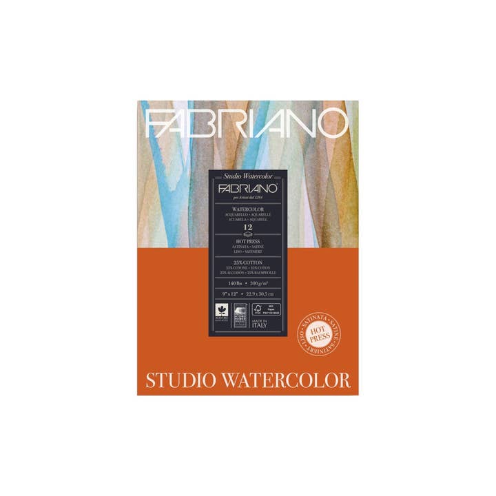 Chartpak, Inc. - Wholesale Sketchbook/Sketchpad - Fabriano Studio Watercolor Pad14