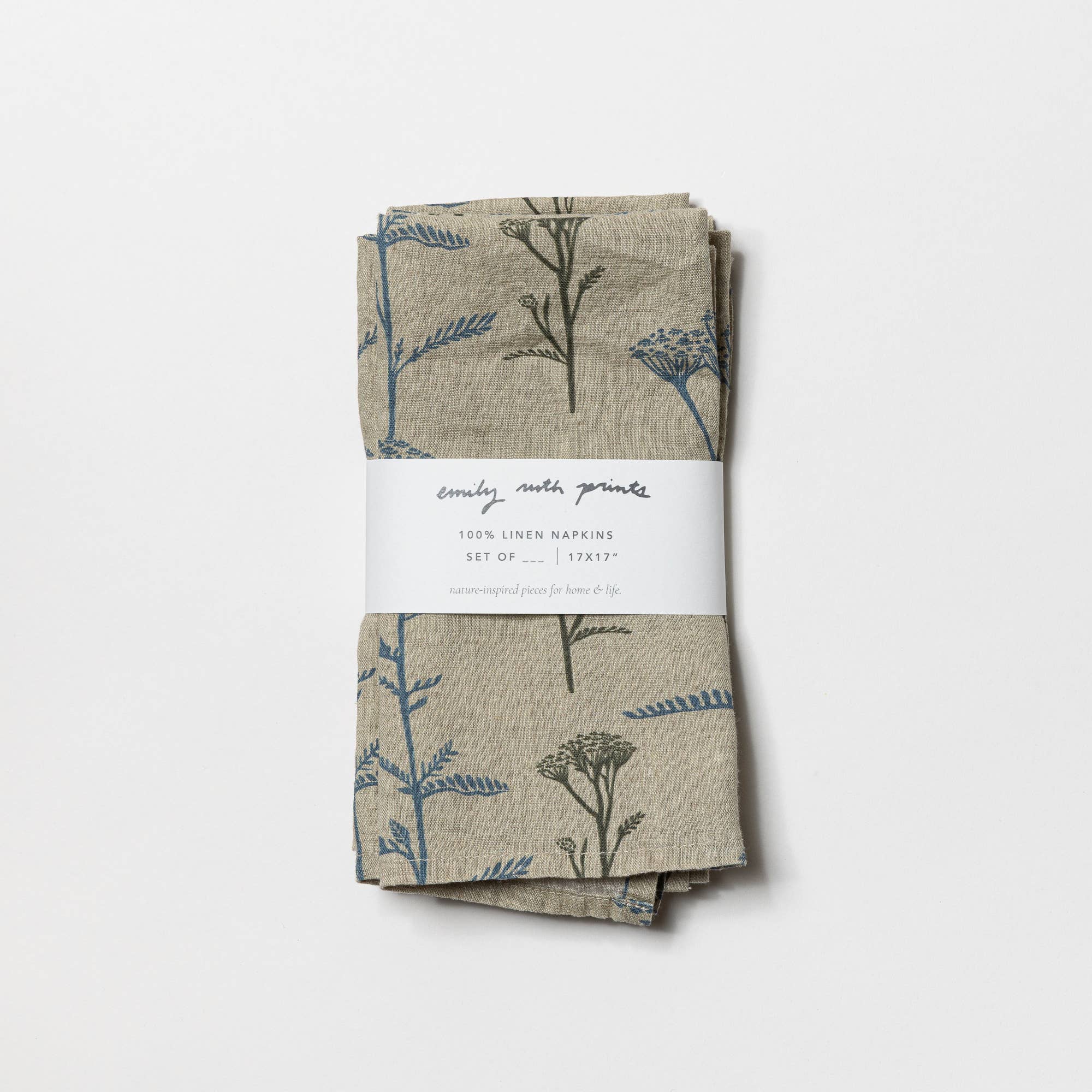 emily ruth prints - Wholesale Dinner & Cloth Napkin - Linen napkins (Set of 2)17