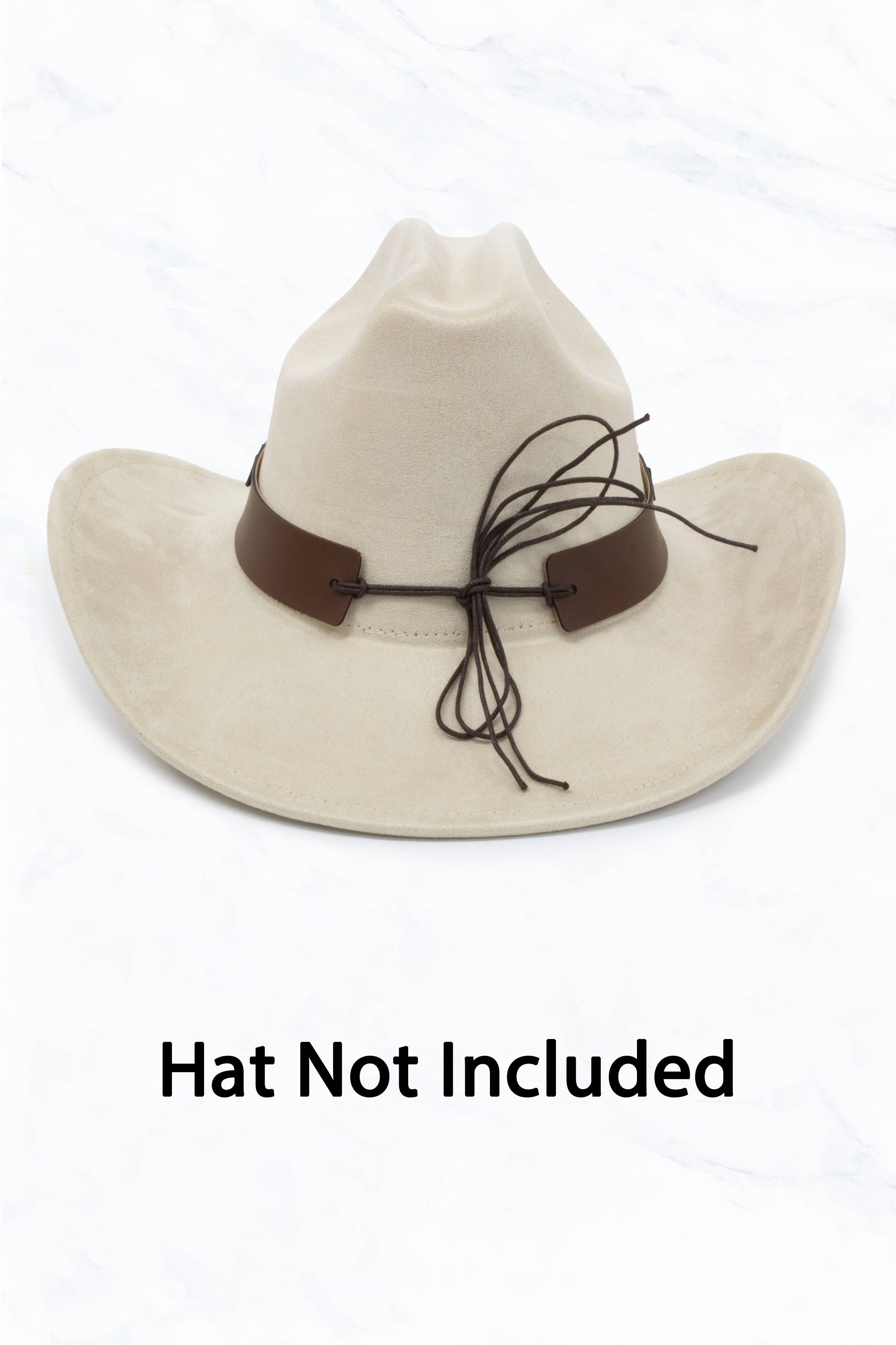 Suzie Q USA - Wholesale Hat Accessory - Women's - Leather Longhorn Hat Belt1