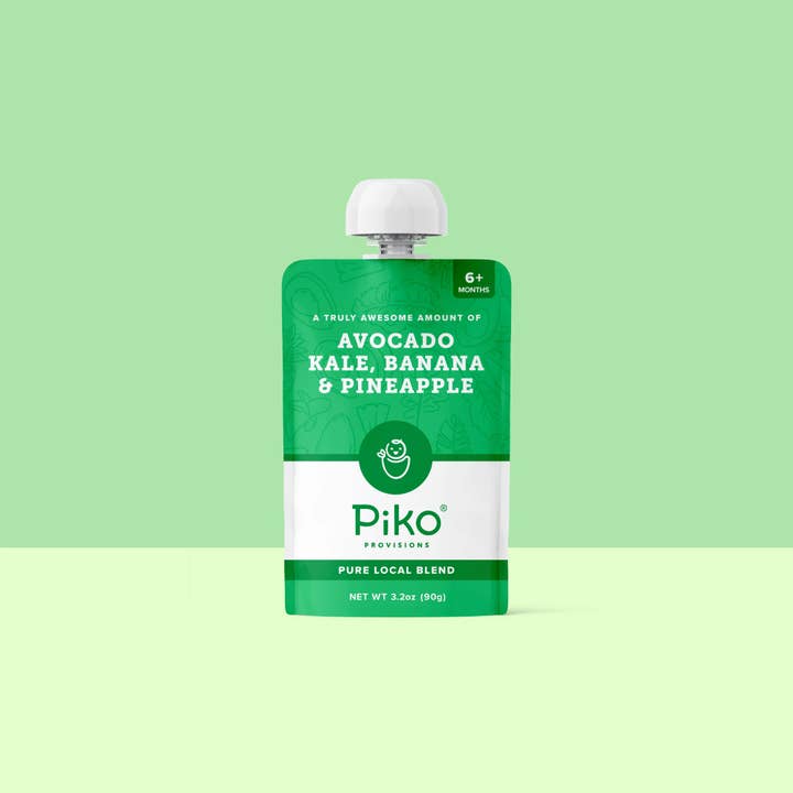 Piko Provisions - Wholesale Fruit Snacks - Avocado, Kale, Banana & Pineapple1