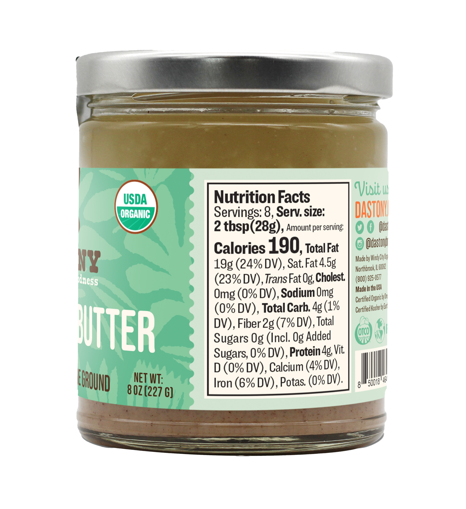 Windy City Organics - Wholesale Notenboter - Biologische Rauwe Paranotenboter1