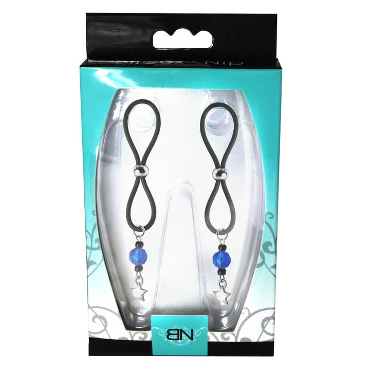 Aloni per capezzoli, charm a forma di stella, perline, fascia in silicone per la vendita all'ingrosso da parte di Bijoux De Nip