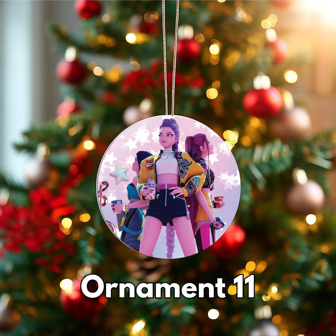 Embrova - Wholesale Ornament - K-POP Demon Hunters Ornament, Christmas Ornaments Decor11