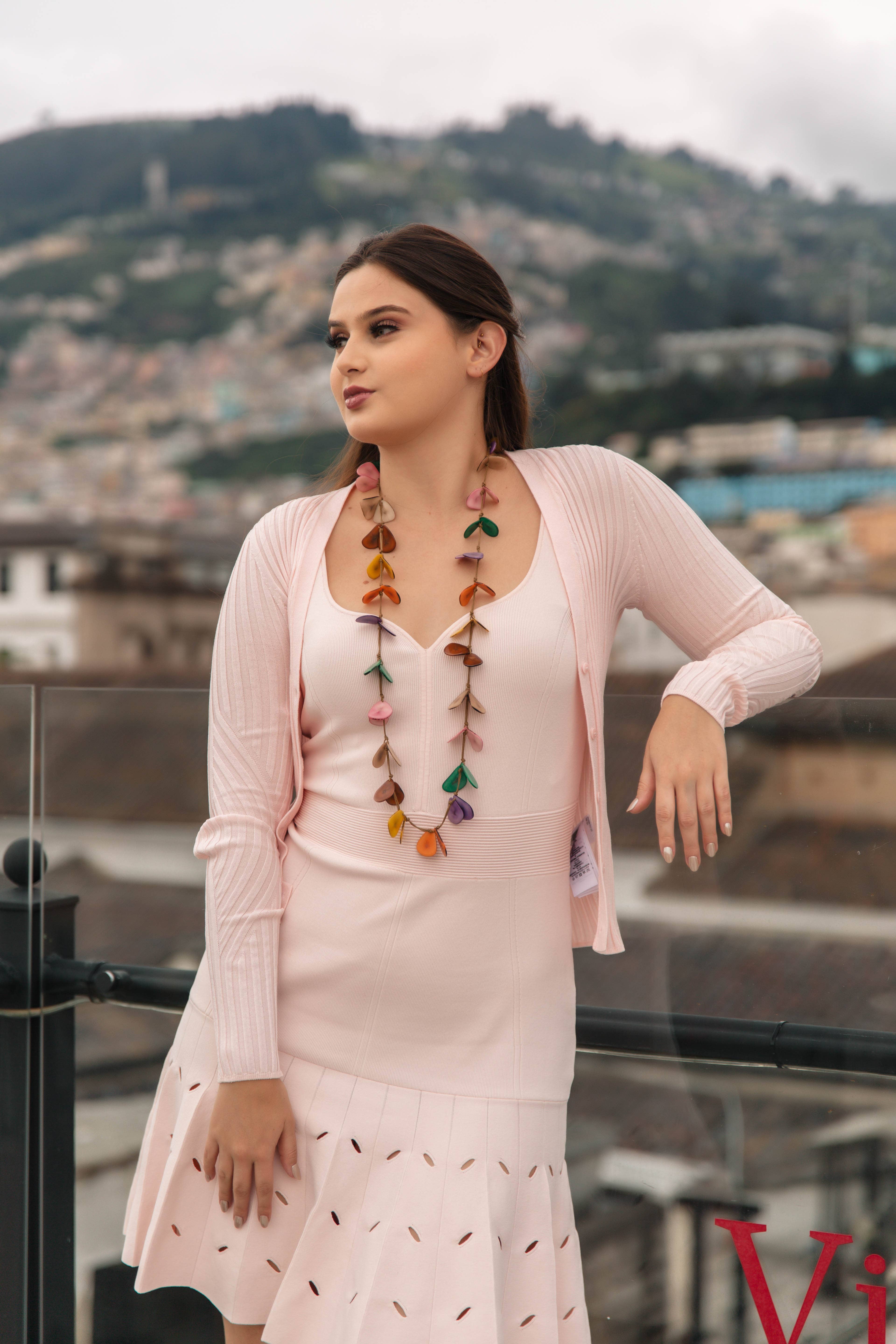 Organic Tagua Jewelry – Engroshandel Perlehalskæde – Tagua halskæde med tynde skiver18