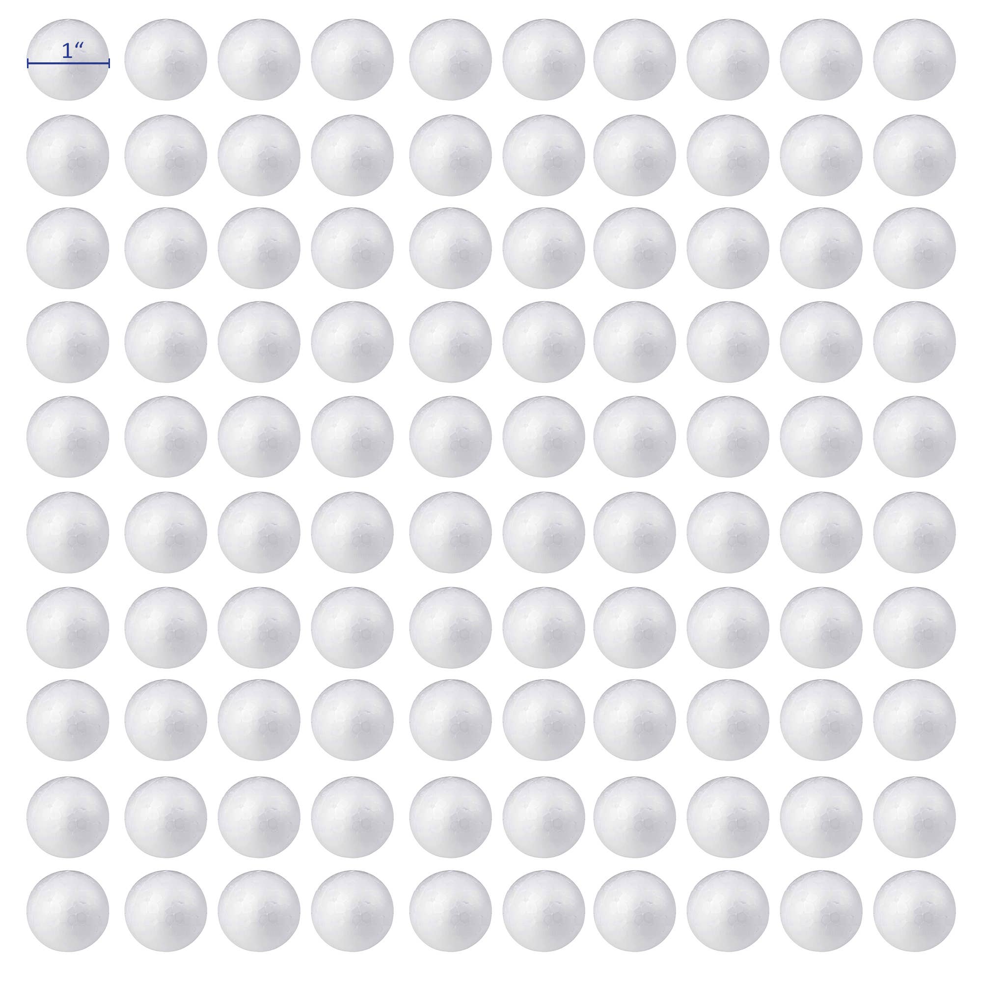 MT Products - Wholesale Craft Supplies - MT Products Round Polystyrene Foam Balls for Arts & Crafts0