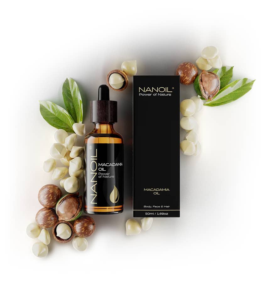 Beauty Goddess - Wholesale Bath/body oil - NANOIL Macadamia Oil 50ml