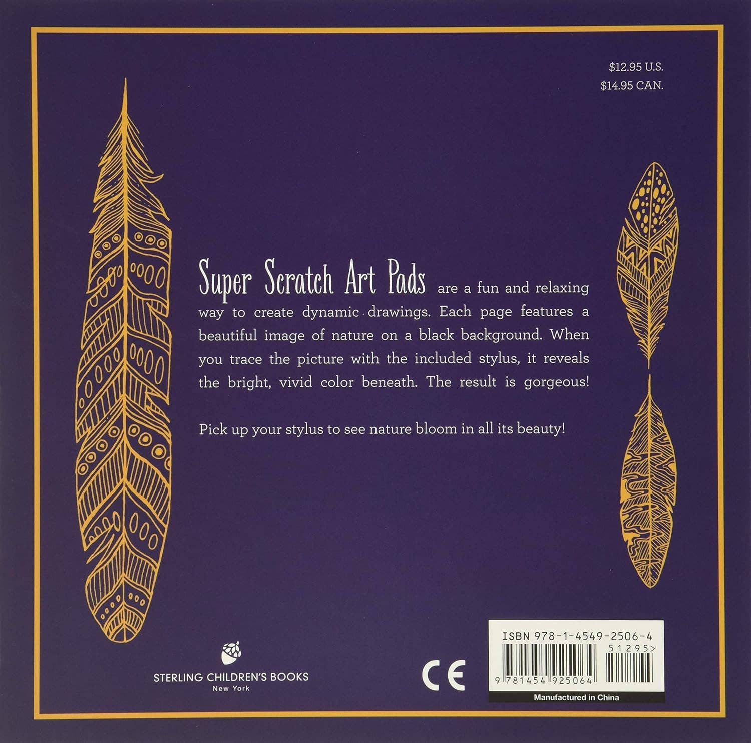 Hachette Book Group - Wholesale Activity Pad - Kids & Baby - Super Scratch Art Pads: Nature by Union Square Kids1