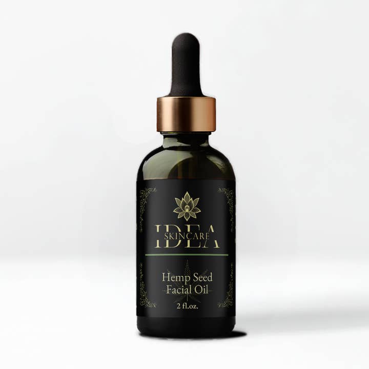 Hemp Seed Facial Oil - With Squalane and Essential Oils for wholesale by IDEA Boutique