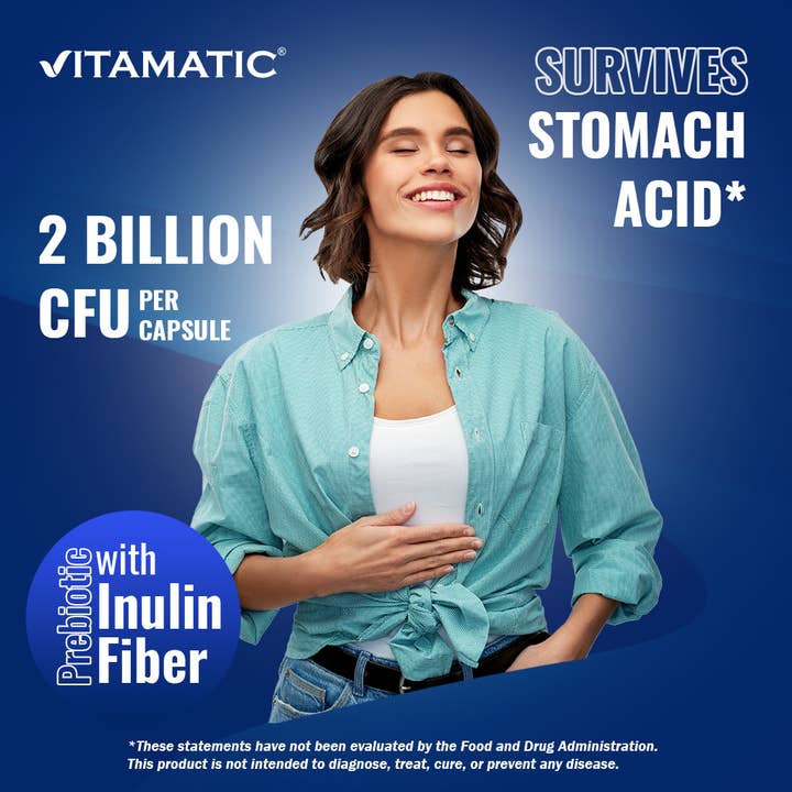 Vitamatic - Wholesale Oral Supplement/Vitamin - Vitamatic Lactobacillus Salivarius 2 Billion CFU 60 Capsule3