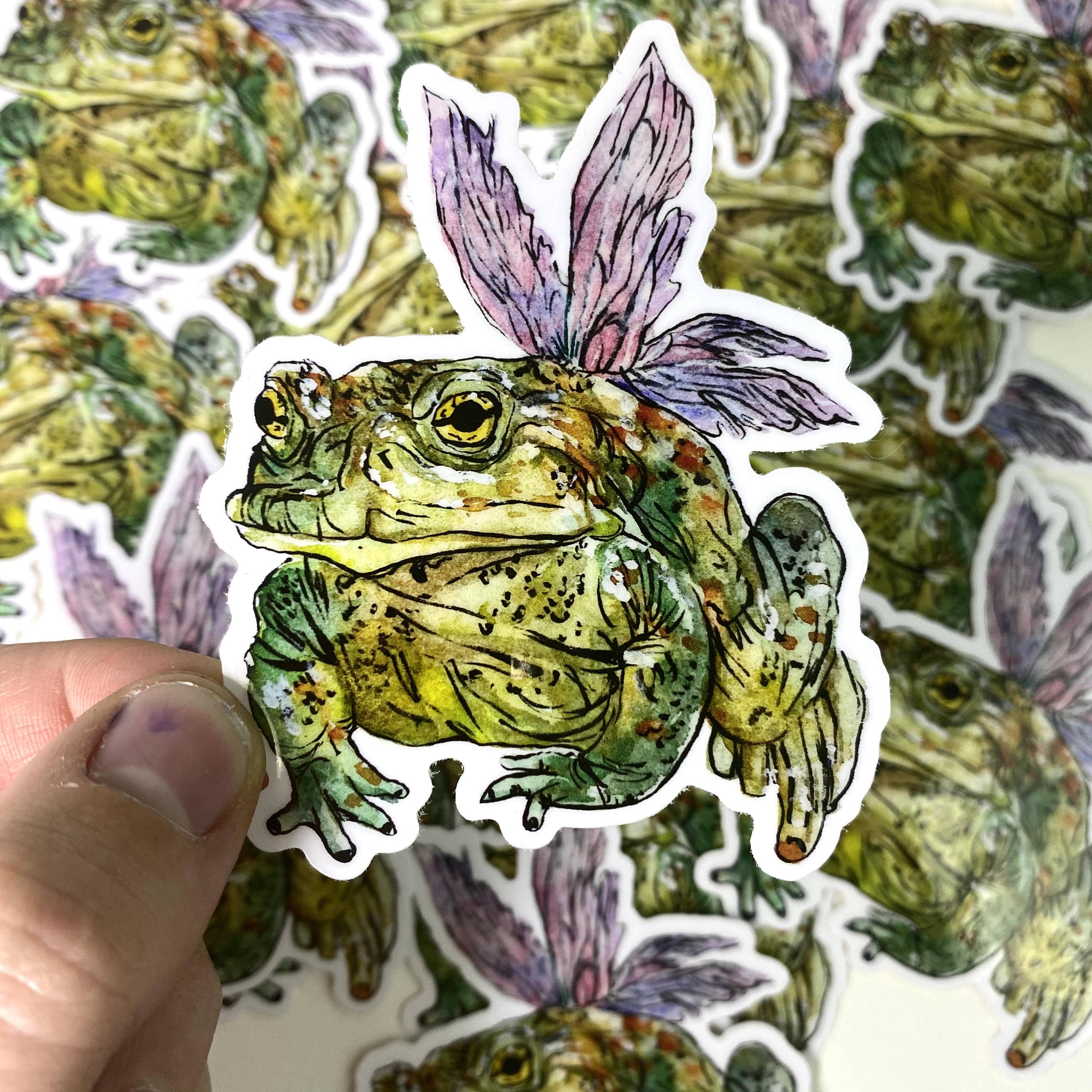 Aquabun - Vente Autocollant - Autocollant Toad Fairy2