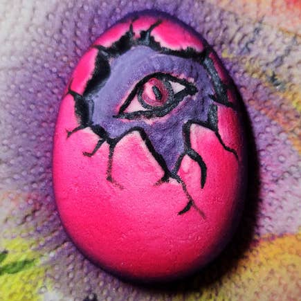 Dino Egg w/Hatching Toy for wholesale by Splash Bath Lab