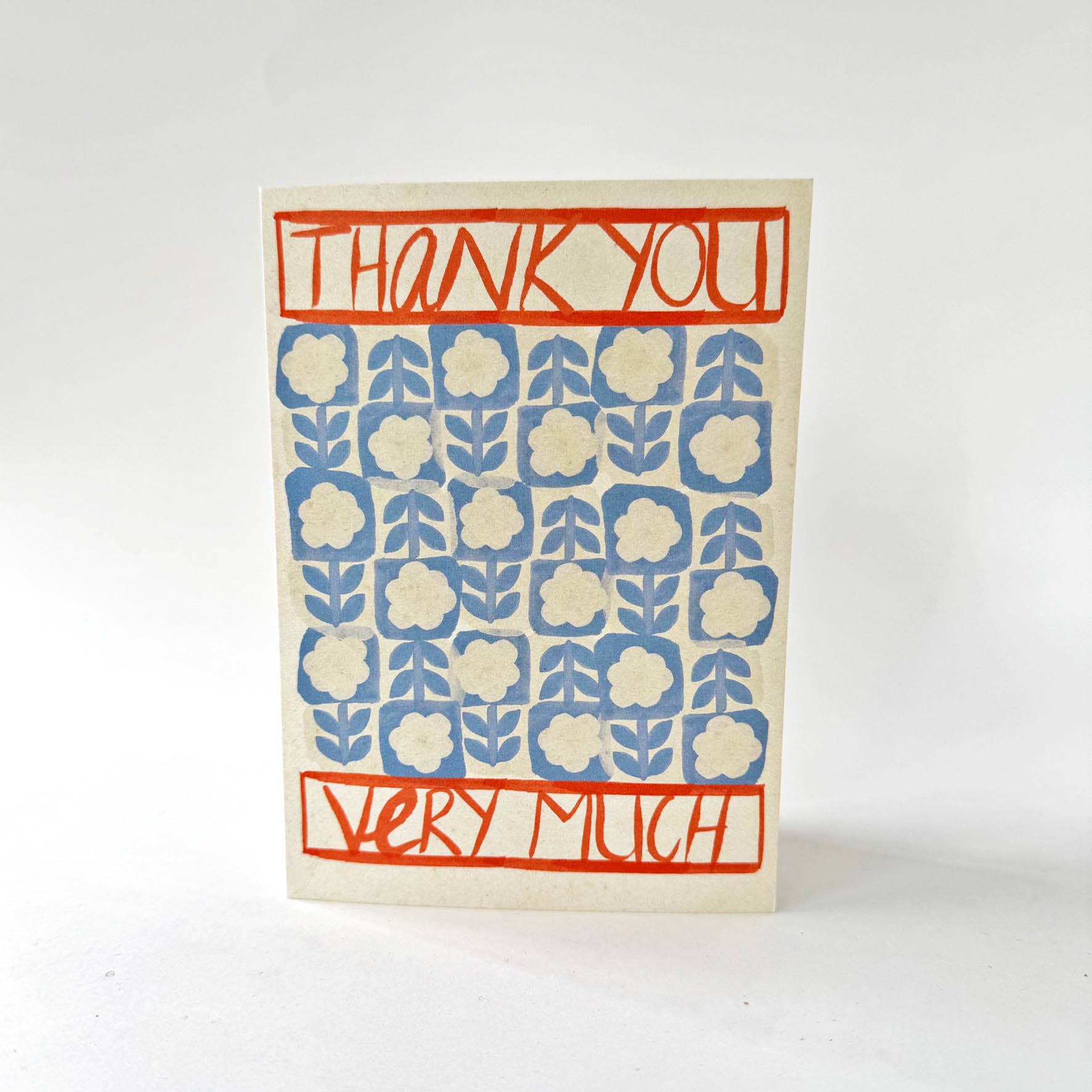 Florence Fry - Wholesale Thank you card - Thank You Very Much (Quilt)
