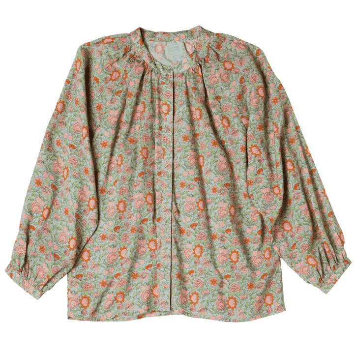 Bonheur du Jour – Blusa - Mulher por atacado – Blusa Maia Verde0