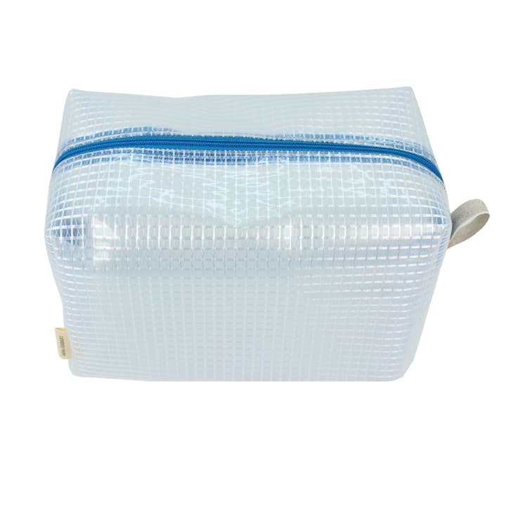 Grid Vinyl Dopp Kit Large for wholesale by Dana Herbert