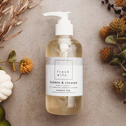 London Fog Bubbel & Rengöring för wholesale av The Fresh Wife Soap Company