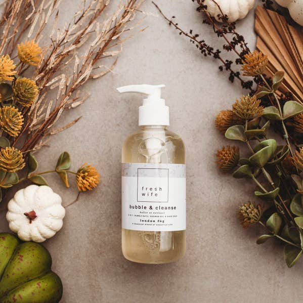 London Fog Bubble & Cleanse for wholesale by The Fresh Wife Soap Company