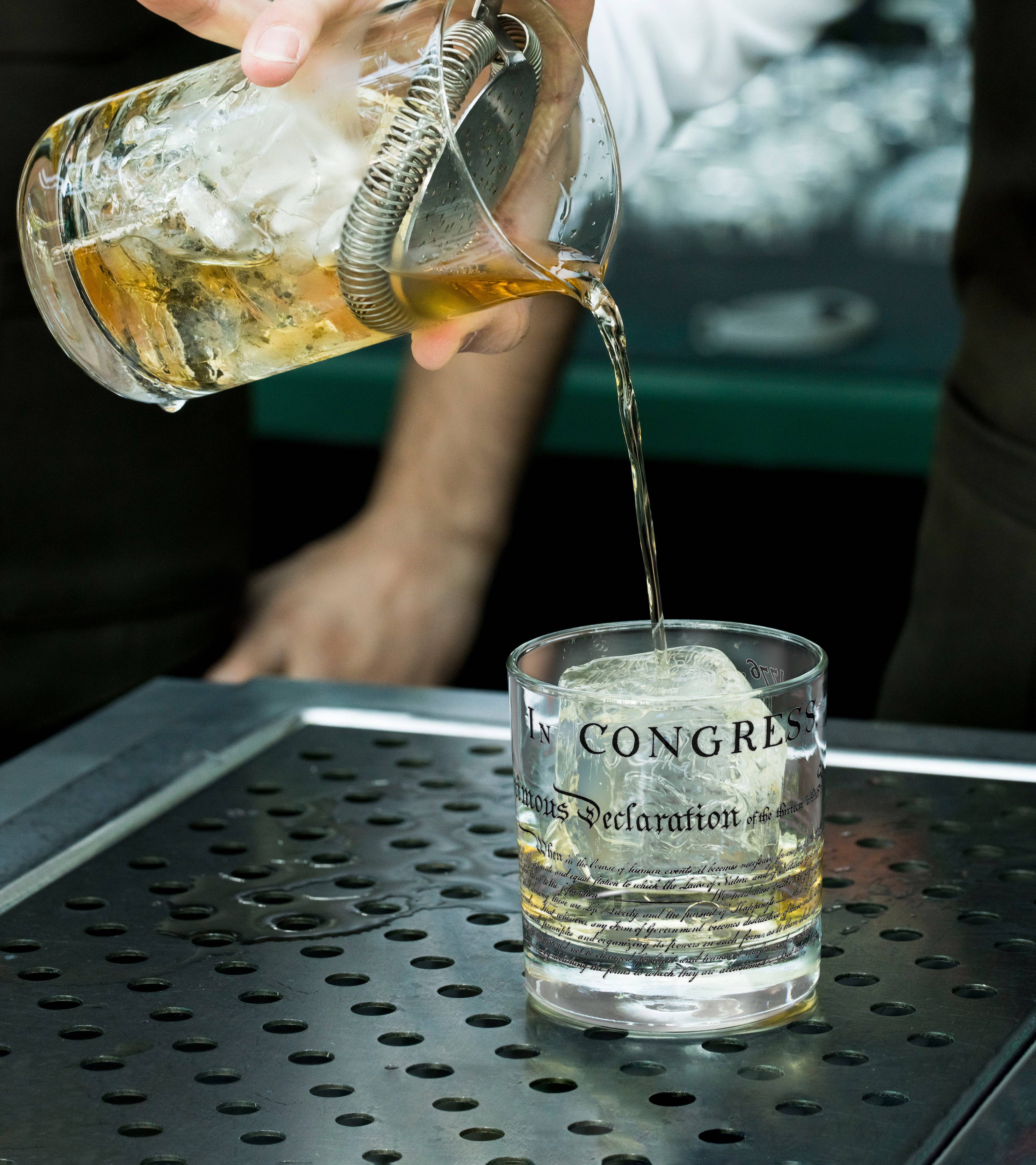 Greenline Goods - Wholesale Cocktail/Liquor Glass - United States Constitution + Declaration Whiskey Glasses (Set of 2)7