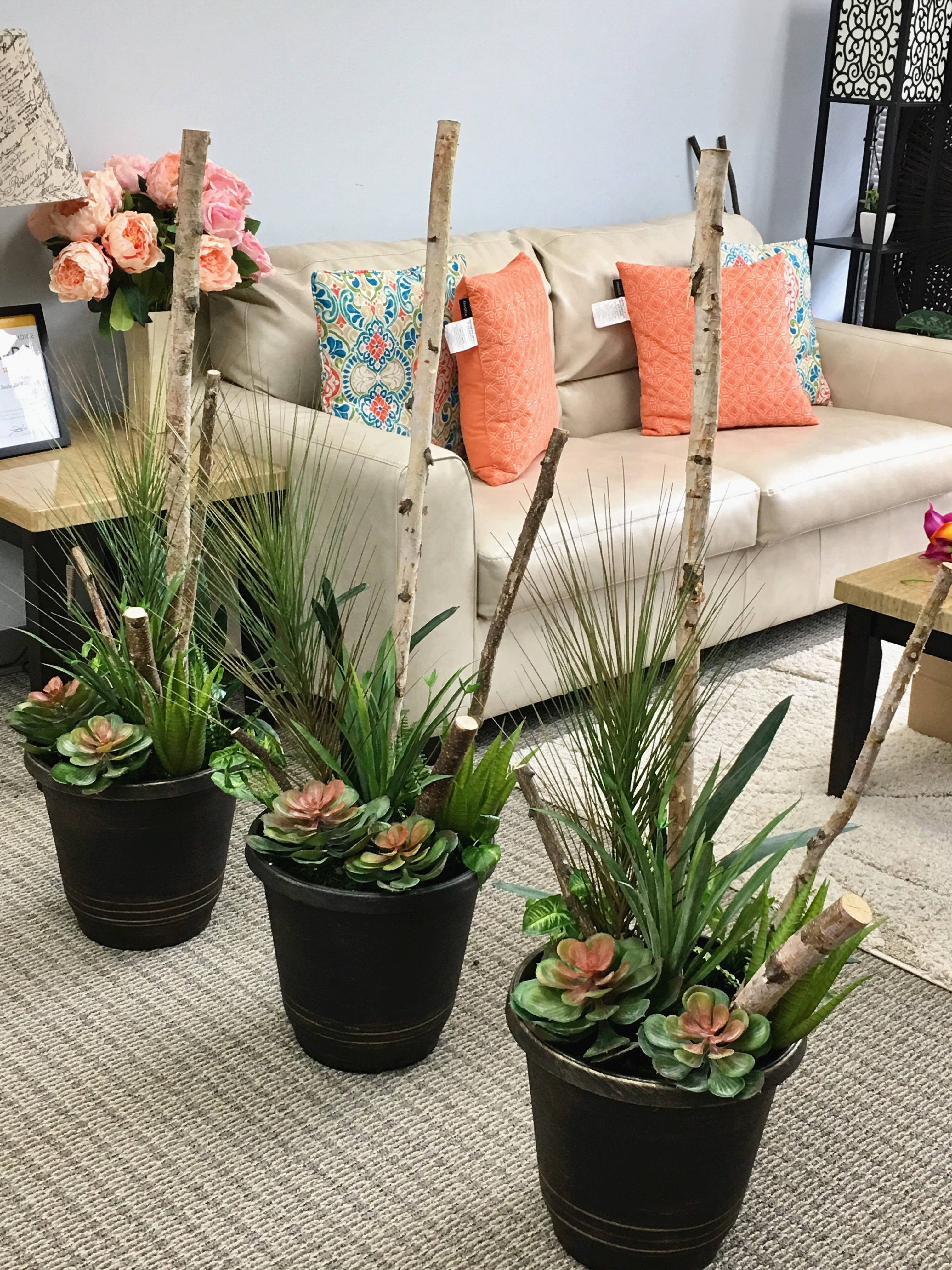 Angel Isabella - Wholesale Artificial Plant - Artificial Echeveria Succulent Stem2