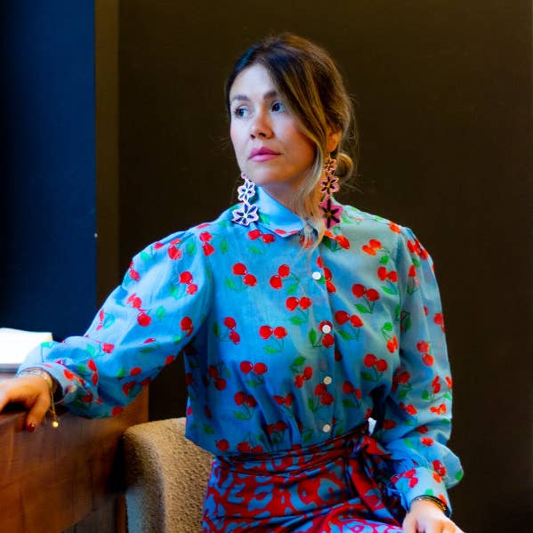 Cherry Print Shirt for wholesale by LeJu