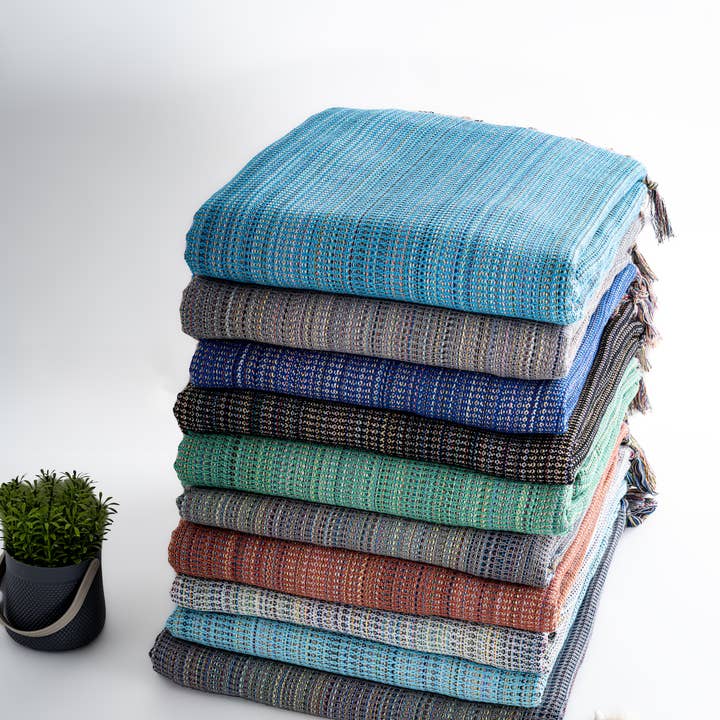 Kalkedon Towels - Wholesale Beach Towel - Handwoven Beach Towel | Turkish Towel | Beach Blanket