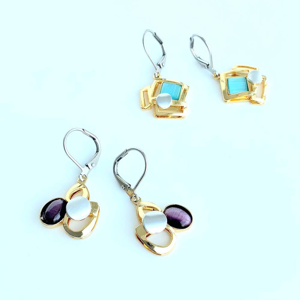 Christophe Poly / Crono Design - Wholesale Dangle Earrings - EARRINGS (X) - Lever Back Earrings39