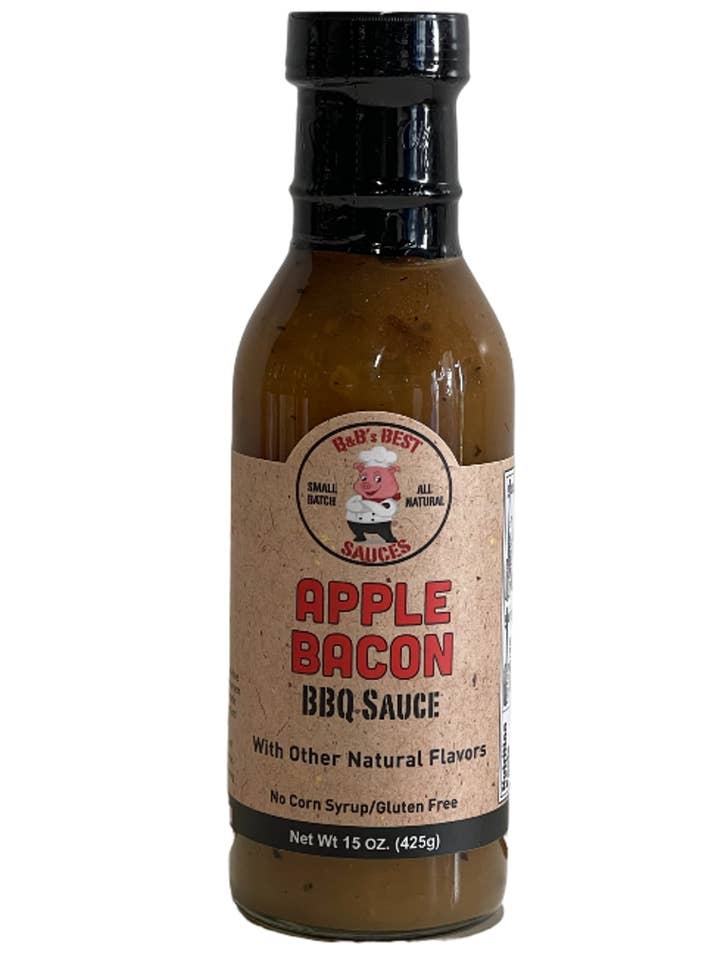 Apple Bacon BBQ for wholesale by B&B's Best Sauces