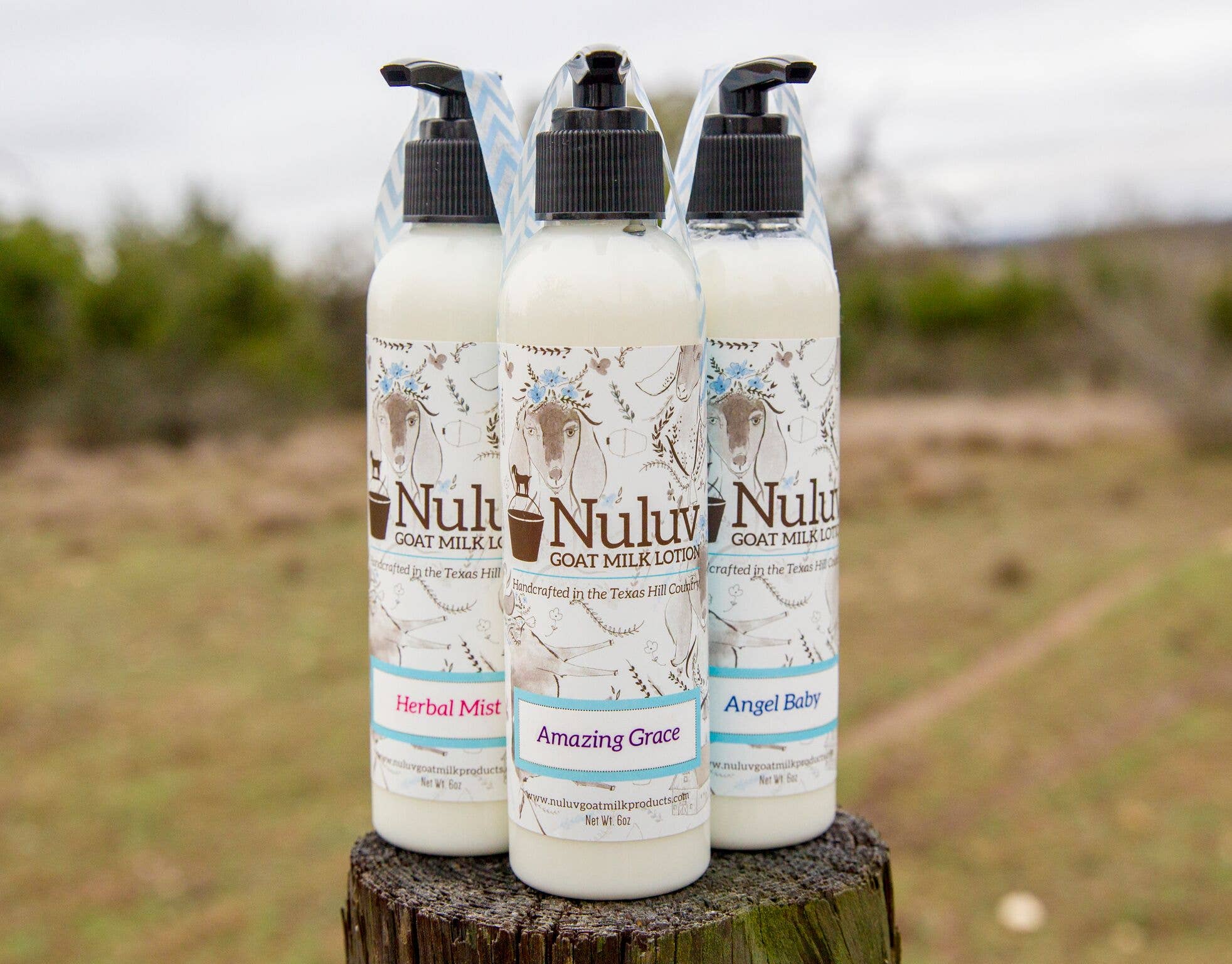 Nuluv Goat Milk Products - Wholesale Body Cream/Lotion - Nuluv Goat Milk Lotion 6-oz Pump6