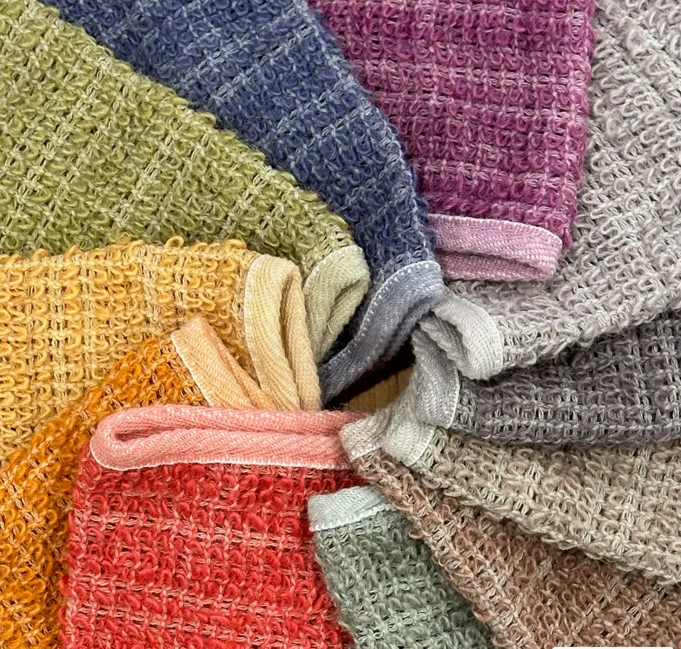 Earthcraft Soap Co - Venta al por mayor Toallitas de lavado - Toallitas Exfoliantes de Cáñamo3