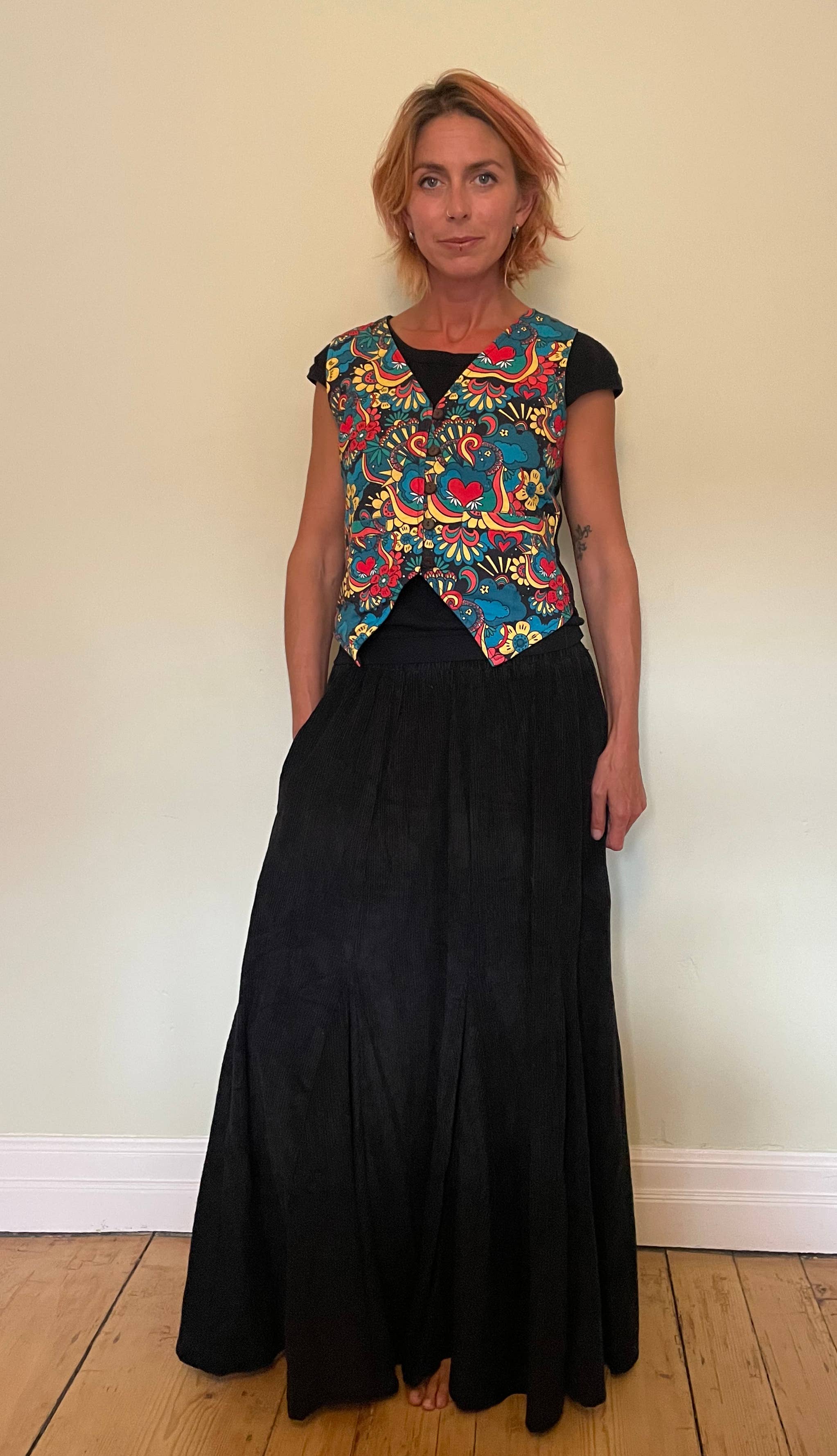 Emma's Emporium - Vente Jupe – femme - Jupe longue en velours côtelé AW265