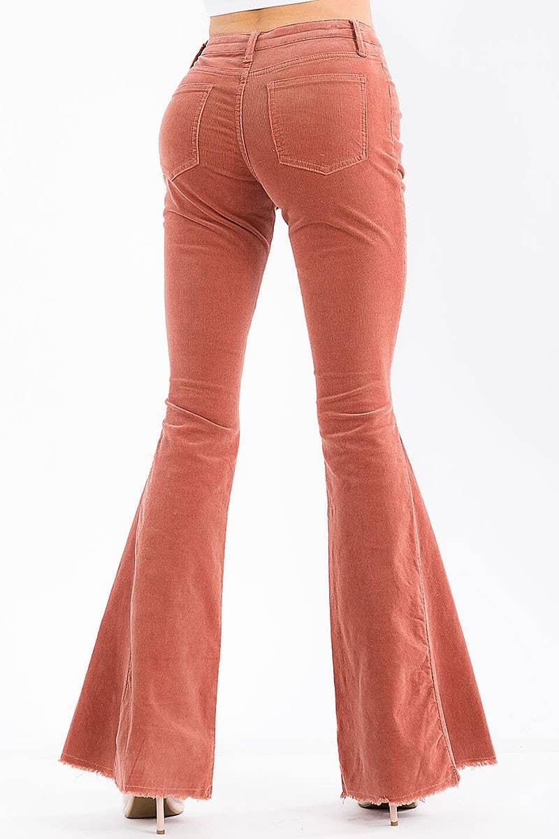 ROUSSEAU – Engroshandel Bukser - Dame – BUKNAPPER LOMMER BELL-BUKSEFLØJLSBUKSER1