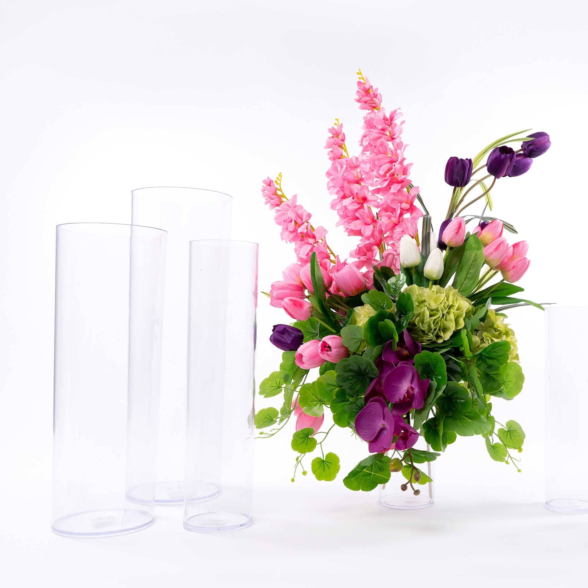 Portofino International Trading, USA - Wholesale Vase - 24 Inch Plastic Cylinder Vase3