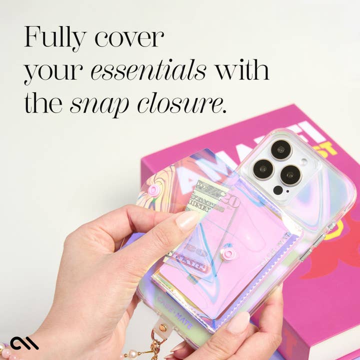 Soap Bubble™ MagSafe Snap Wallet for wholesale on Faire4