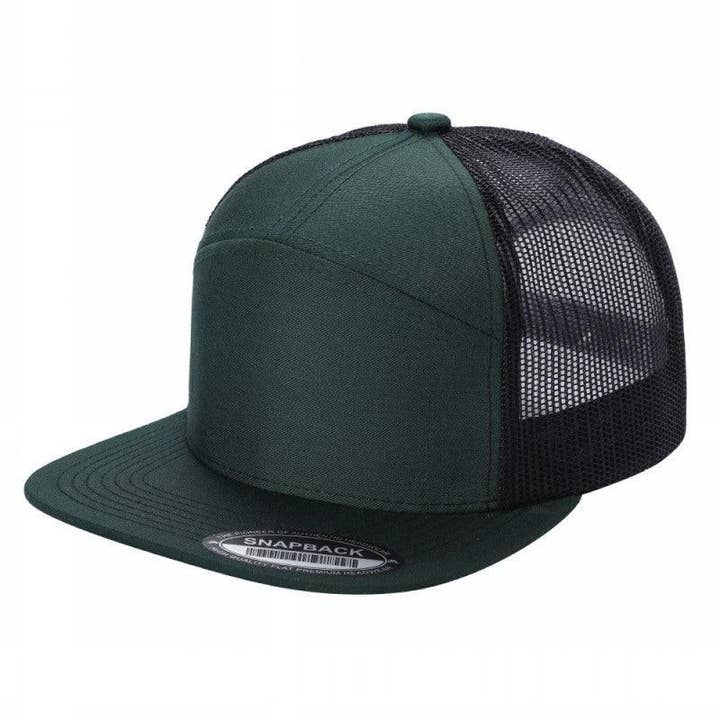 Pink Irene Wholesale - Wholesale Trucker Hat - Unisex - 7 Panel Flat Bill Trucker Cap12