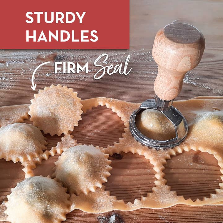 Country Trading Co. - Venta al por mayor Kit de cocina - Kit de pasta para hacer ravioles con libro de recetas