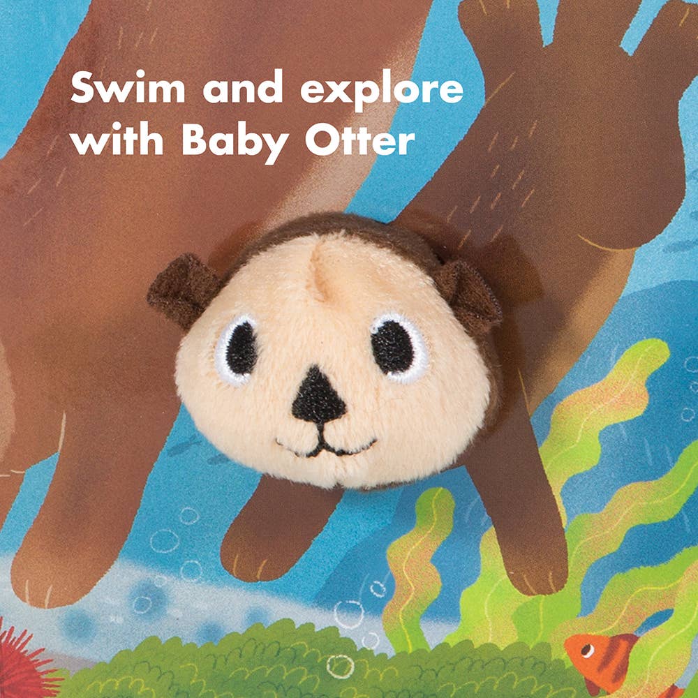 Chronicle Books - Wholesale Baby & Toddler Book (0-2) - Baby Otter: Finger Puppet Book2