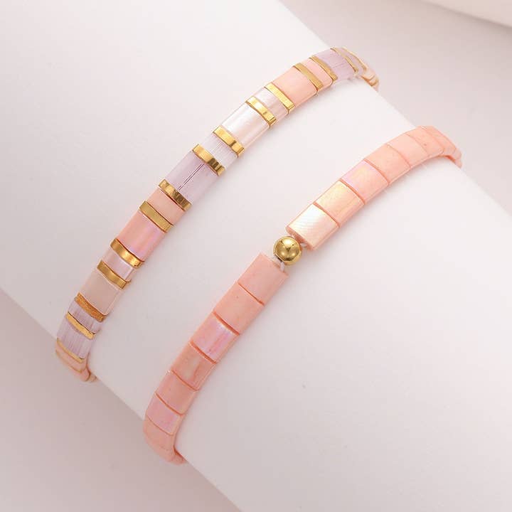 Parure Blush - Bracciali di perle per la vendita all'ingrosso da parte di Koss Design