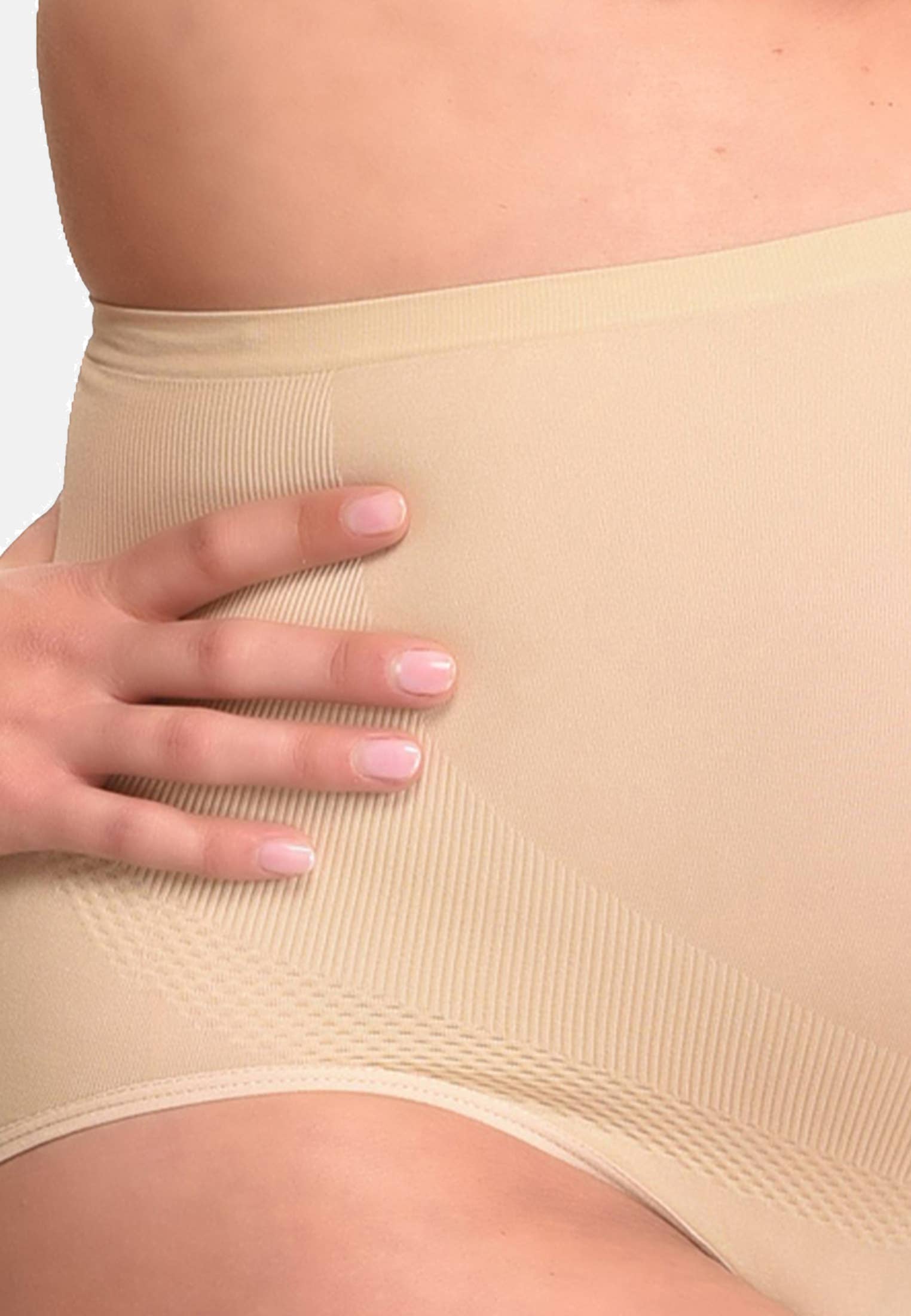 Mamsy – wholesale Underkläder - Mamma – Mamsy graviditetstrosor med hög midja, sömlösa2