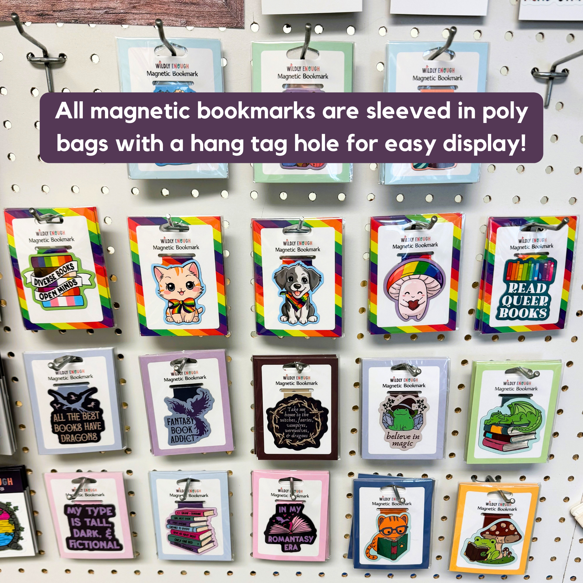 Kingdom of Threads – wholesale Bookmark – Cat Reading Magnetic Bookmark2