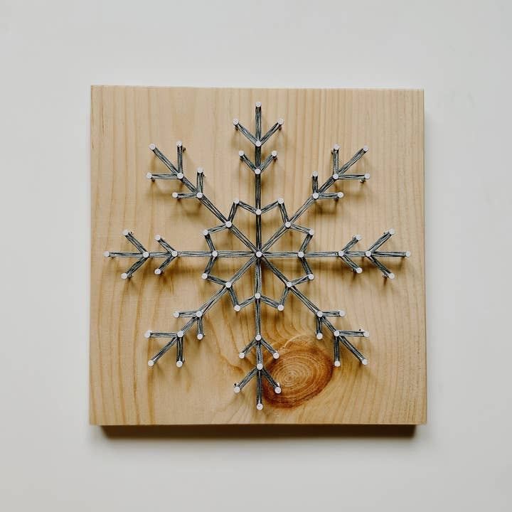 Knot Really Art - Wholesale Doe-het-zelf-knutselset - Sneeuwvlok DIY-tekenset voor snaarkunst1