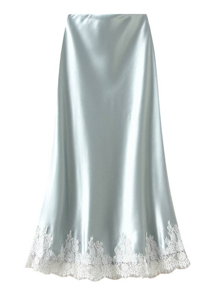 Mccolin - Vente Jupe – femme - Jupe élégante avec bordure en dentelle2