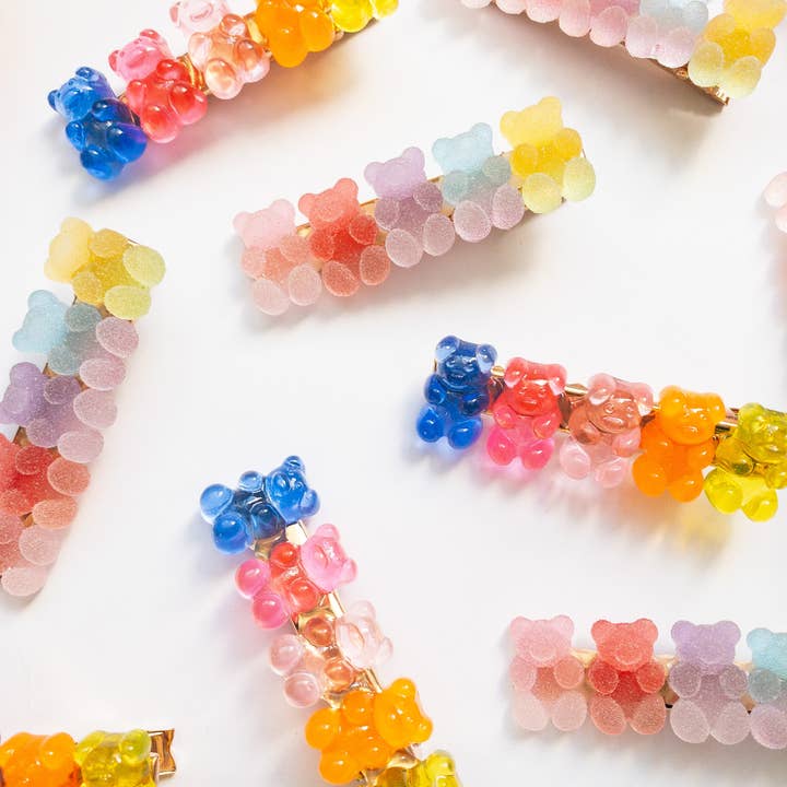 Eggy Cakes – wholesale Hair clip – Child – Gummy Bear Hair Clips