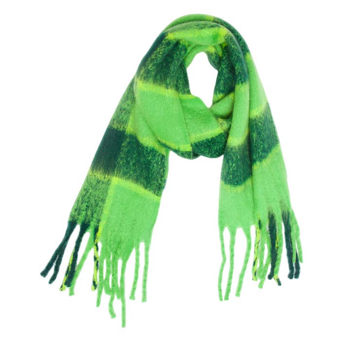 ACCITY - Wholesale Scarf - Women's - PLAID PATTERN FRINGE TRIM WINTER SCARF_CWASC269138