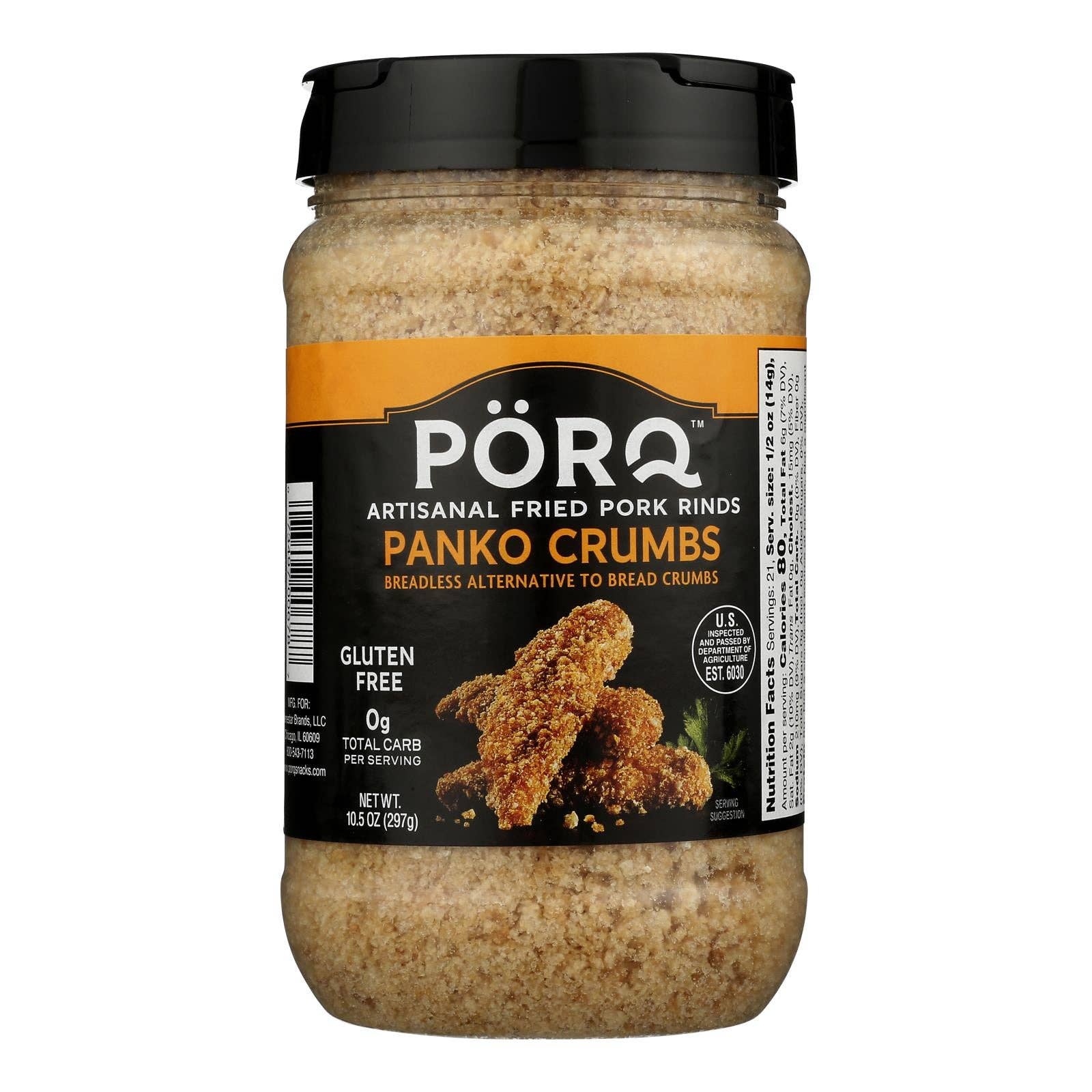 Everyday Supply Co - Wholesale Bread Mix - Porq - Panko Crumbs Breadless - Case Of 6-10.5 Oz0