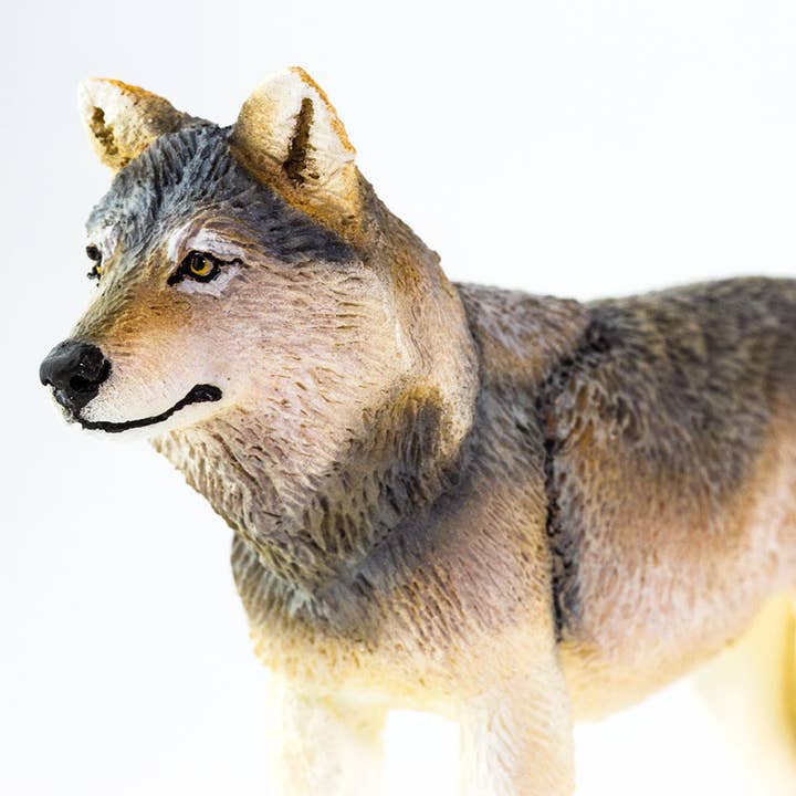 Safari Ltd. - Wholesale Figurine Toy - Kids - Gray Wolf - 1005094