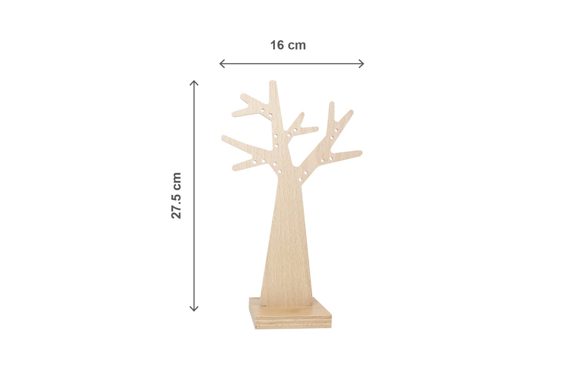 Reine Mère - Vente Supports et présentoirs à bijoux - L'Arbre à boucles d'oreilles en bois (made in France)4