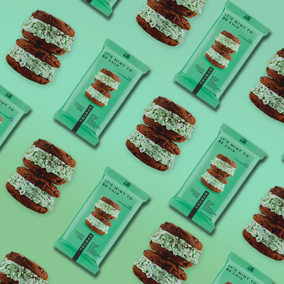 TRUBAR - Wholesale Snack Bar - It's Mint to be Chip2