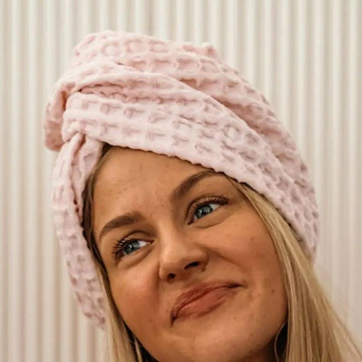 Hiuspyyhe Lempi Waffle - Turbaani| Cotone per la vendita all'ingrosso da parte di Lempi Lifestyle