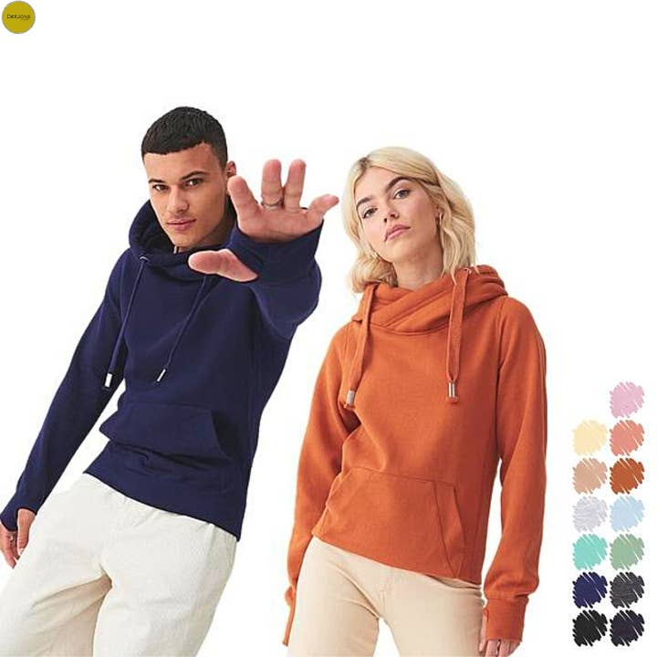 DeeJons Blanks - Wholesale Hoodie - Unisex - AWDis Cross Neck Hoodie Unisex