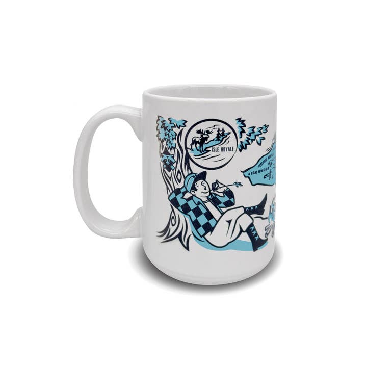 Peninsulas - Wholesale Coffee Mug - Upper Peninsula Ceramic Mug